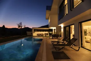 Luxury Uzumlu villa with indoor pool and private garden